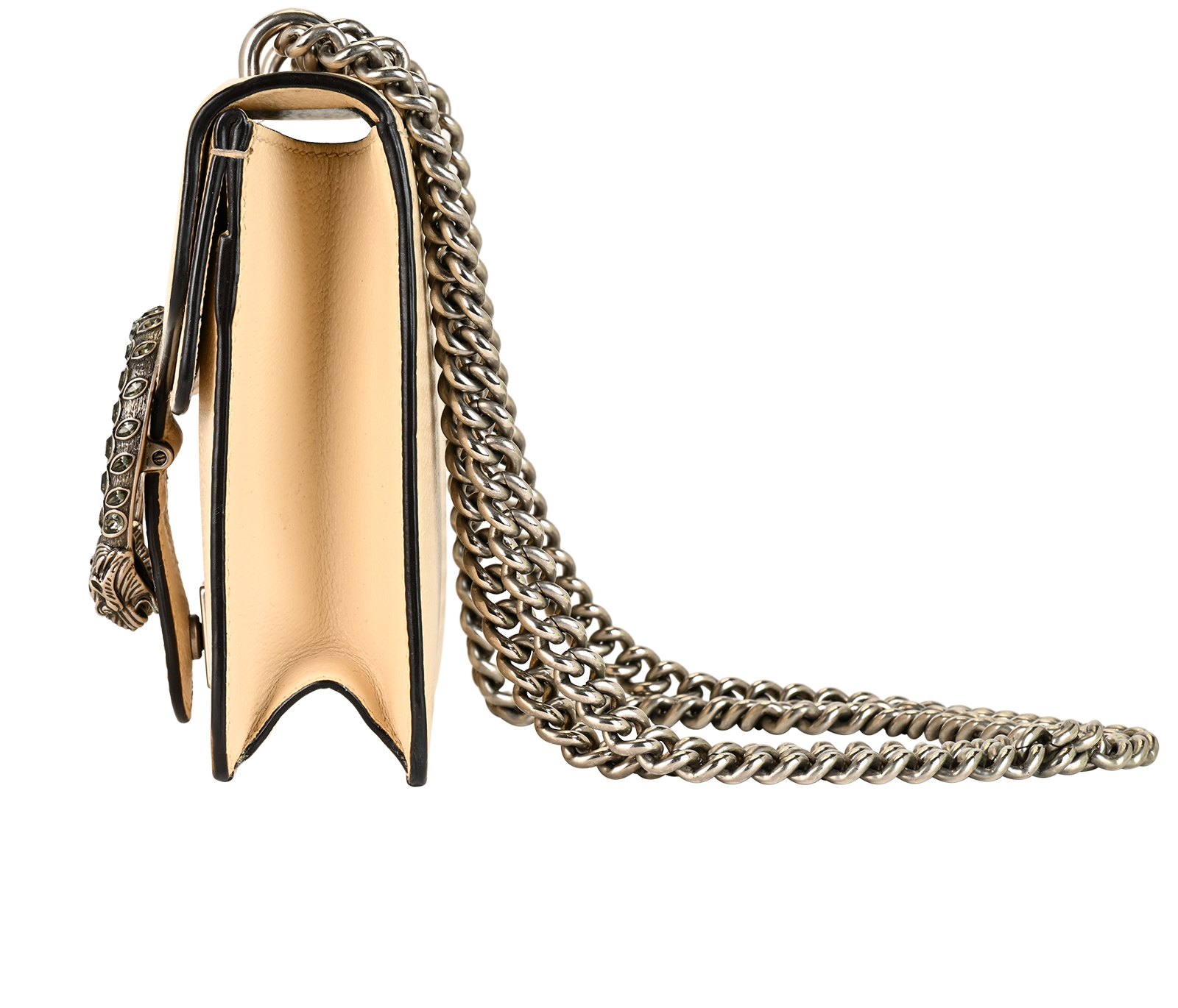 Small Dionysus, &pound;550, Handbags, Beige, Leather, Bottom view